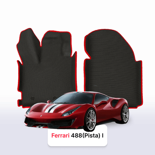 Car mats EVA for Ferrari 488 (Pista) 1 gen 2015-2019 year COUPE