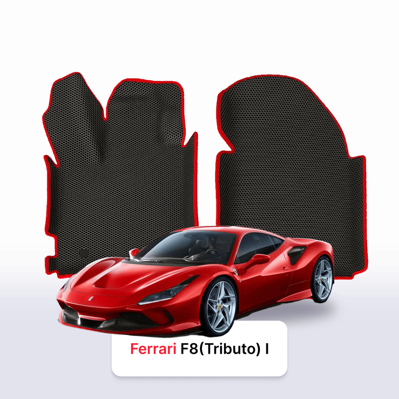 Car mats EVA for Ferrari F8 (Tributo) 1 gen 2019-2023 year COUPE
