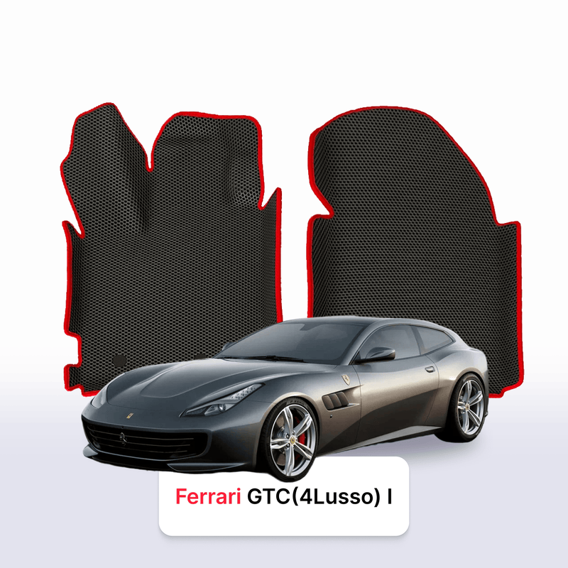 Car mats EVA for Ferrari GTC (4Lusso) 1 gen 2016-2020 year HATCHBACK 3 door