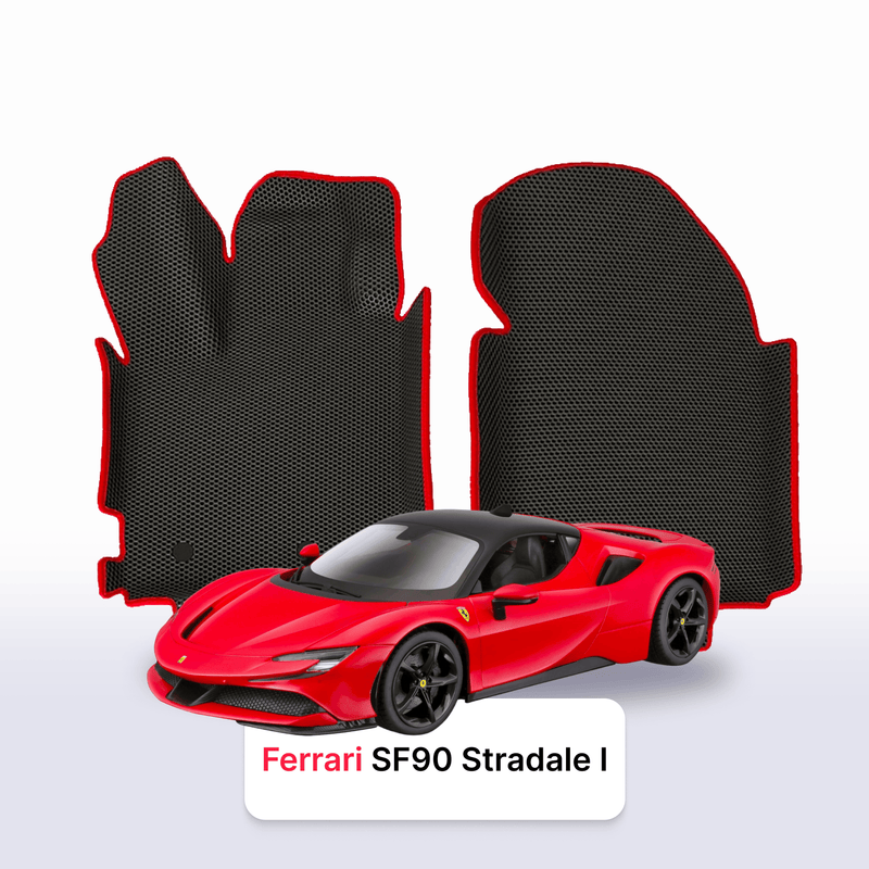 Car mats EVA for Ferrari SF90 Stradale 1 gen 2019-2028 year Hybrid COUPE