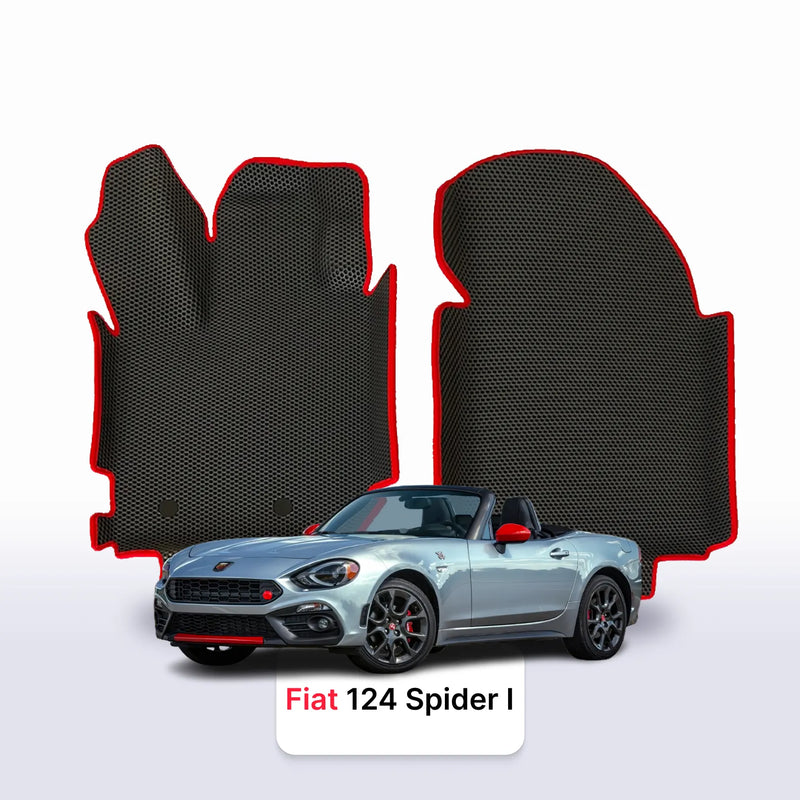 Car mats EVA for Fiat 124 Spider 1 gen 2016-2020 year ROADSTER