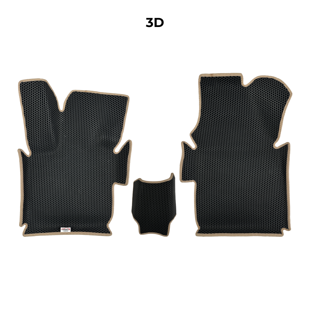 Car mats EVA for Fiat 500E 3 gen 2020-2028 year Electric HATCHBACK 3 door