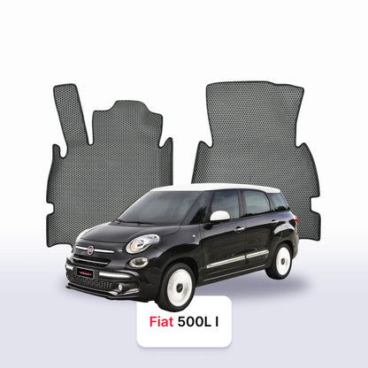 Car mats EVA for Fiat 500L(Wagon) 1 gen 2017-2025 year MINIVAN