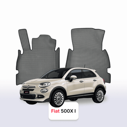 Car mats EVA for Fiat 500X 1 gen 2014-2025 year SUV