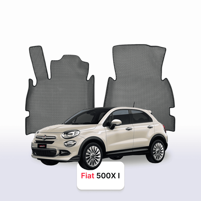 Car mats EVA for Fiat 500X 1 gen 2014-2025 year SUV