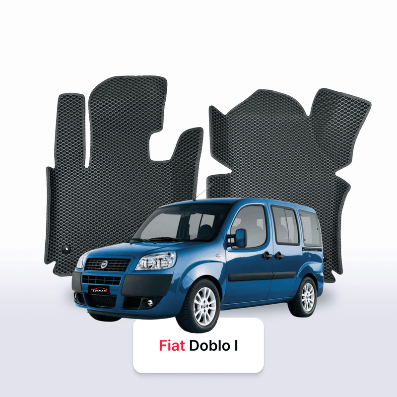 Car mats EVA for Fiat Doblo 1 gen 2000-2010 year MINIVAN