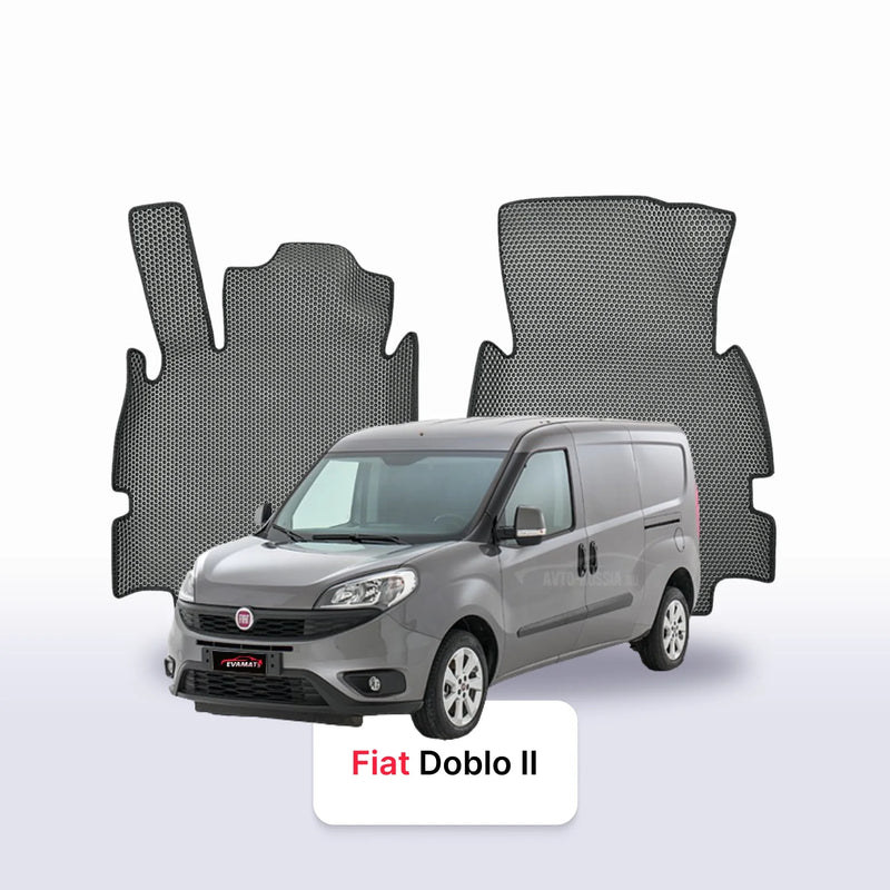 Car mats EVA for Fiat Doblo 2 gen 2009-2023 year VAN