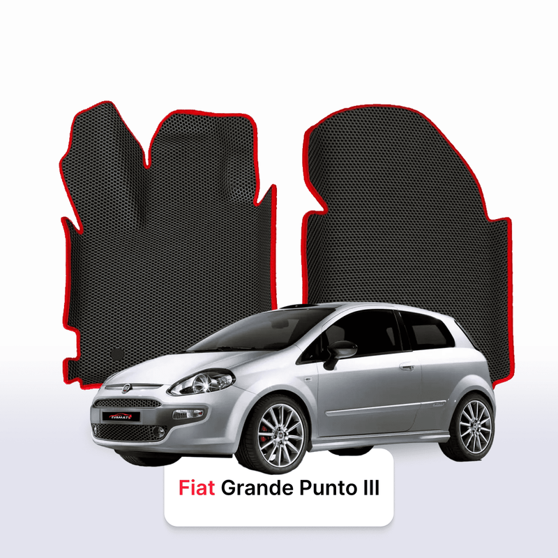 Car mats EVA for Fiat Grande Punto 3 gen 2005-2012 year HATCHBACK 3 door