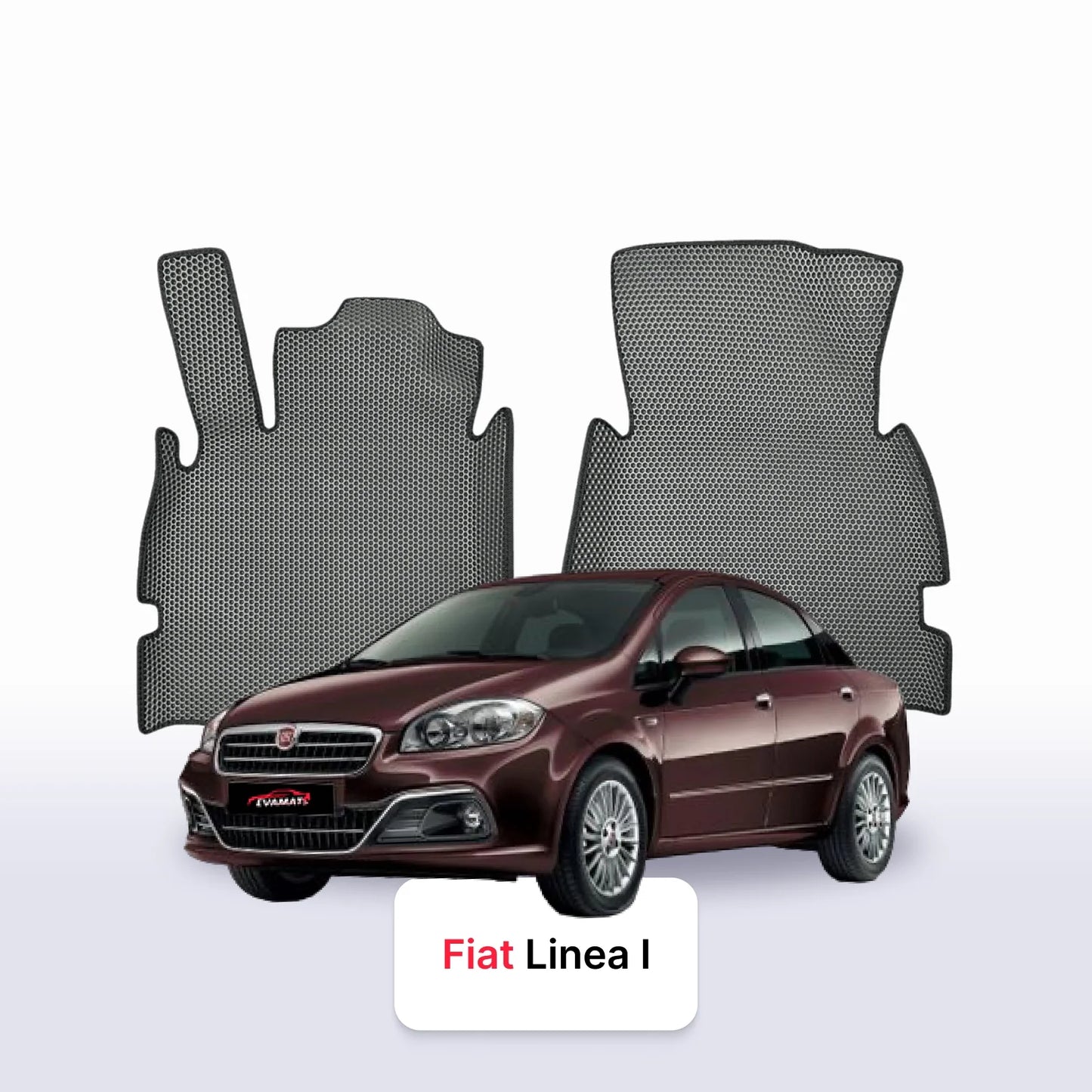 Car mats EVA for Fiat Linea 1 gen 2006-2018 year SEDAN