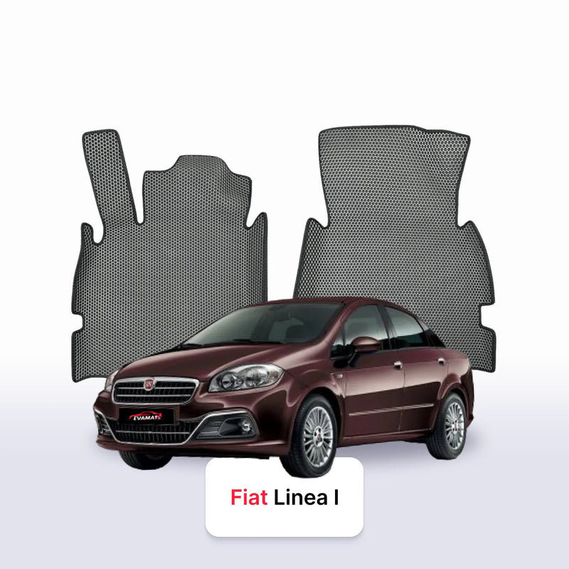 Car mats EVA for Fiat Linea 1 gen 2006-2018 year SEDAN