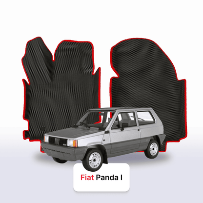 Car mats EVA for Fiat Panda 1 gen 1980-2003 year HATCHBACK 3 door