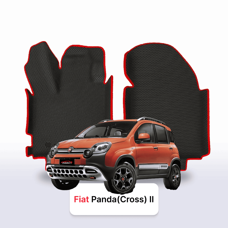 Car mats EVA for Fiat Panda(Cross) 2 gen 2003-2012 year HATCHBACK 5 door