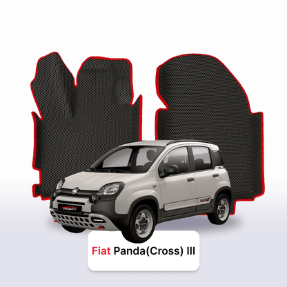 Car mats EVA for Fiat Panda(Cross) 3 gen 2011-2025 year HATCHBACK 5 door