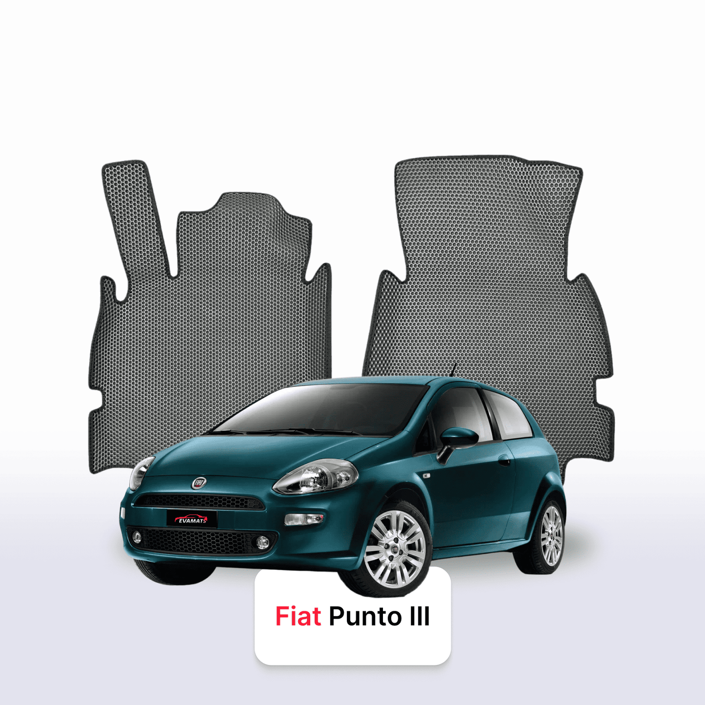 Car mats EVA for Fiat Punto 3 gen 2012-2018 year HATCHBACK 3 door