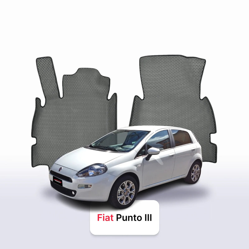 Car mats EVA for Fiat Punto 3 gen 2012-2018 year HATCHBACK 5 door