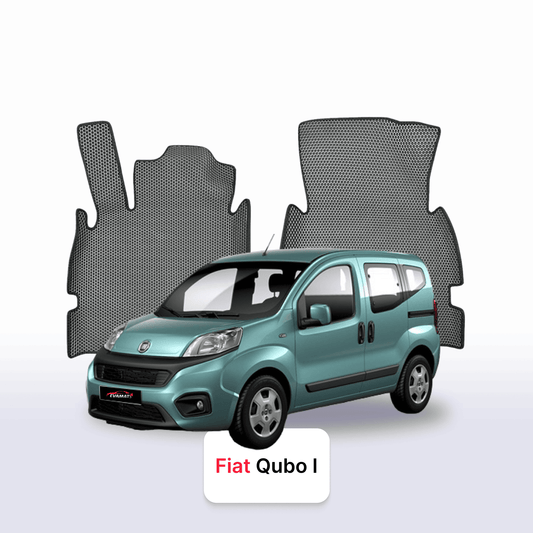 Car mats EVA for Fiat Qubo 1 gen 2007-2019 year MINIVAN