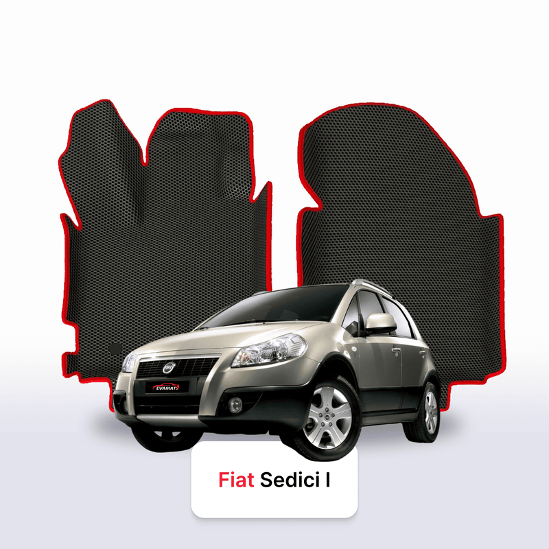 Car mats EVA for Fiat Sedici 1 gen 2005-2014 year HATCHBACK 5 door