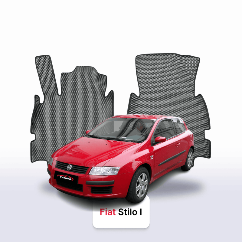 Car mats EVA for Fiat Stilo 1 gen 2001-2007 year HATCHBACK 3 door