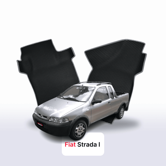 Car mats EVA for Fiat Strada 1 gen 1996-2020 year PICK-UP single cabin
