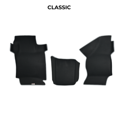 Car mats EVA for Nissan Navara (D23)(Frontier) IV gen 2014-2026 year PICK-UP double cabin