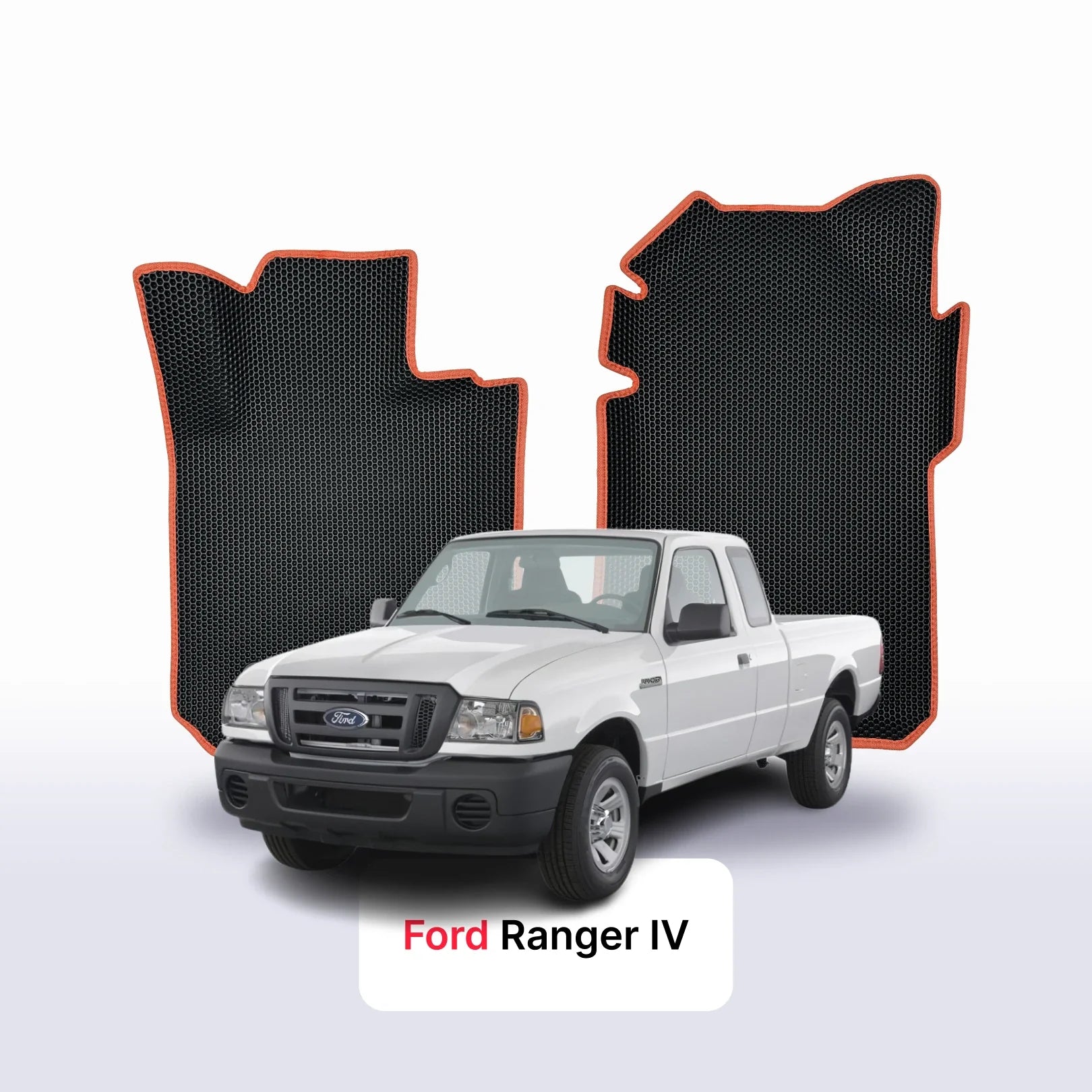 Car mats EVA for Ford Ranger 4 gen 2006-2011 year PICK-UP półtorej kabiny