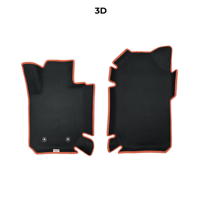 Car mats EVA for Ford Ranger 5 gen 2011-2022 year PICK-UP double cabin