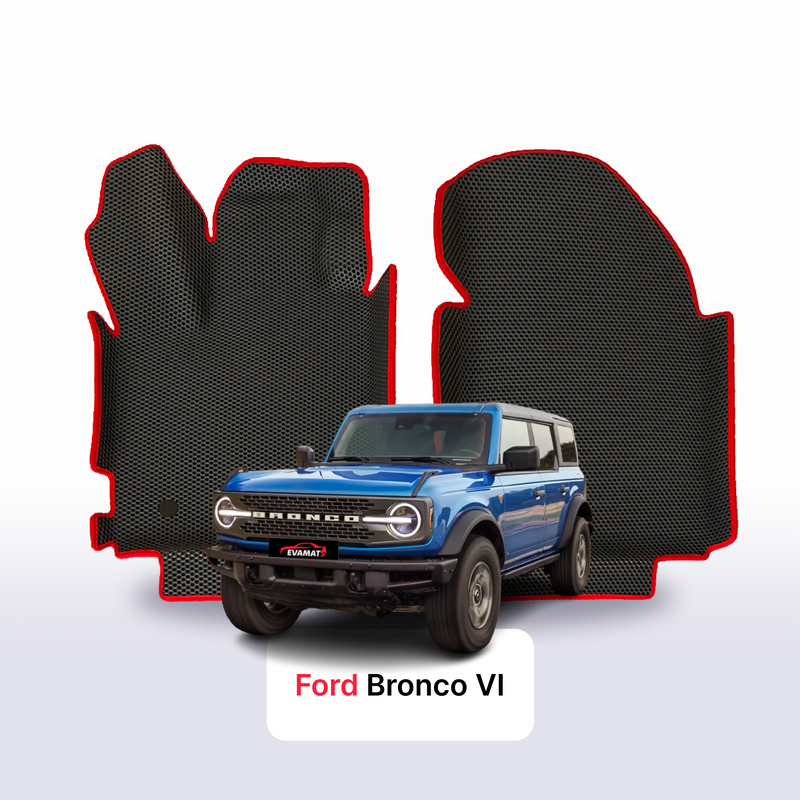 Car mats EVA for Ford Bronco 6 gen 2021-2028 year SUV