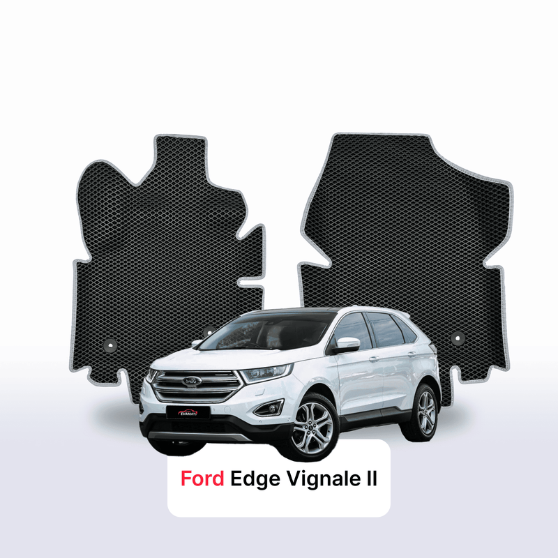 Car mats EVA for Ford Edge Vignale 2 gen 2014-2025 year SUV