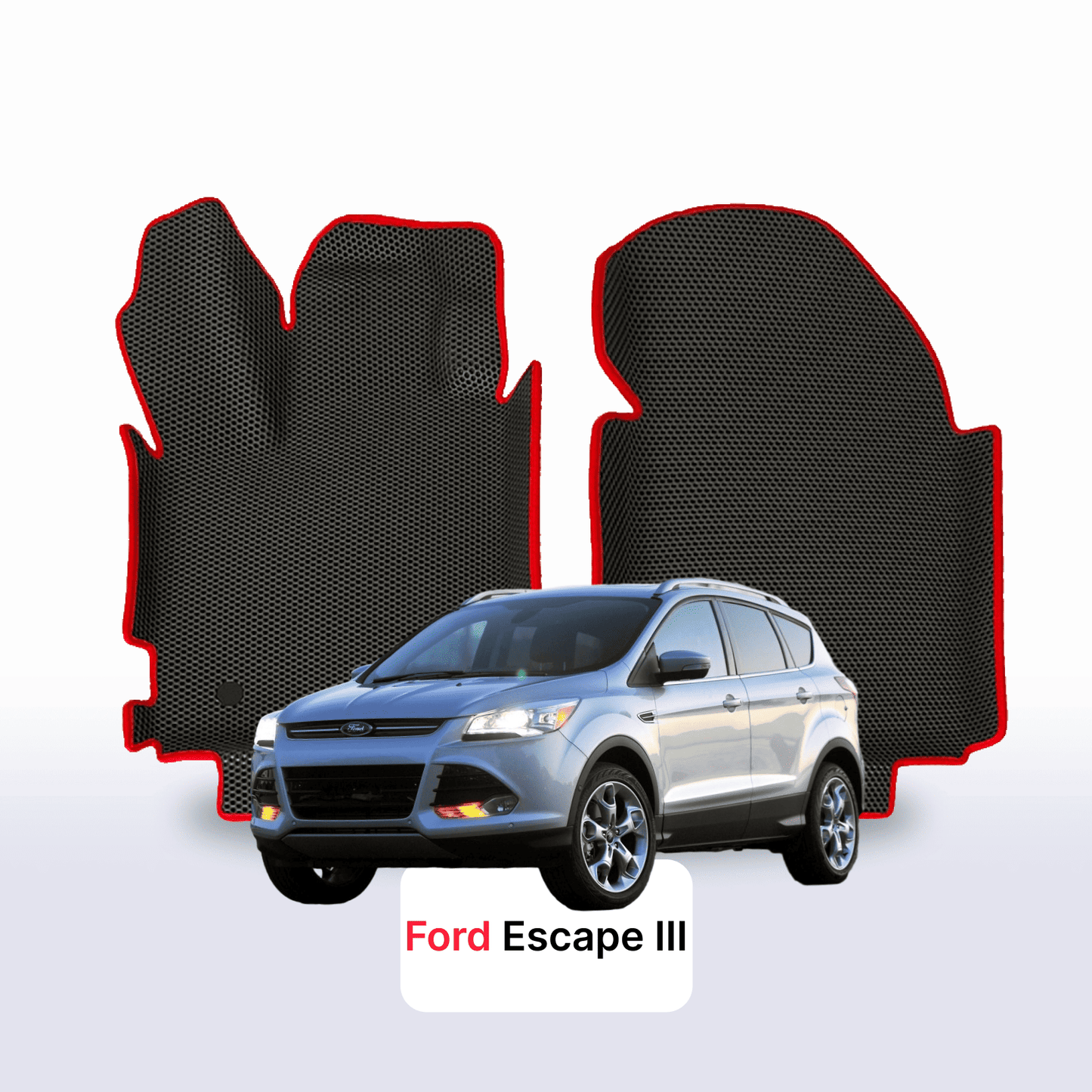 Car mats EVA for Ford Escape 3 gen 2012-2019 year SUV