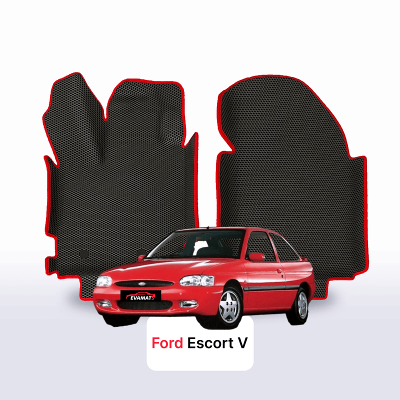 Car mats EVA for Ford Escort 6 gen 1995-2000 year HATCHBACK 3 door