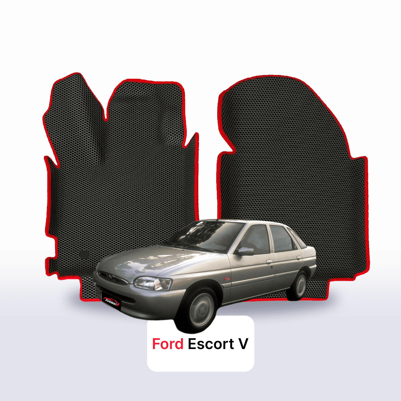 Car mats EVA for Ford Escort 6 gen 1995-2000 year HATCHBACK 5 door