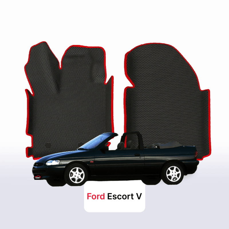 Car mats EVA for Ford Escort 6 gen 1995-2000 year CABRIO