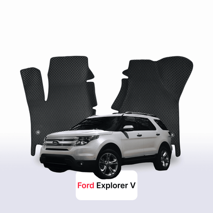 Car mats EVA for Ford Explorer 5 gen 2010-2019 year SUV