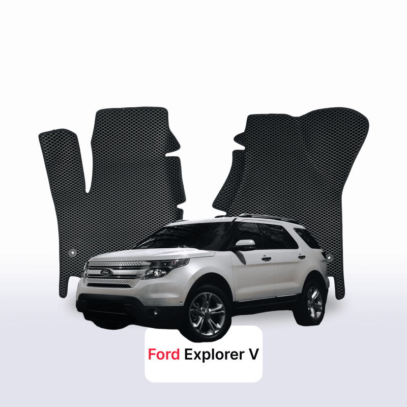 Car mats EVA for Ford Explorer 5 gen 2010-2019 year SUV