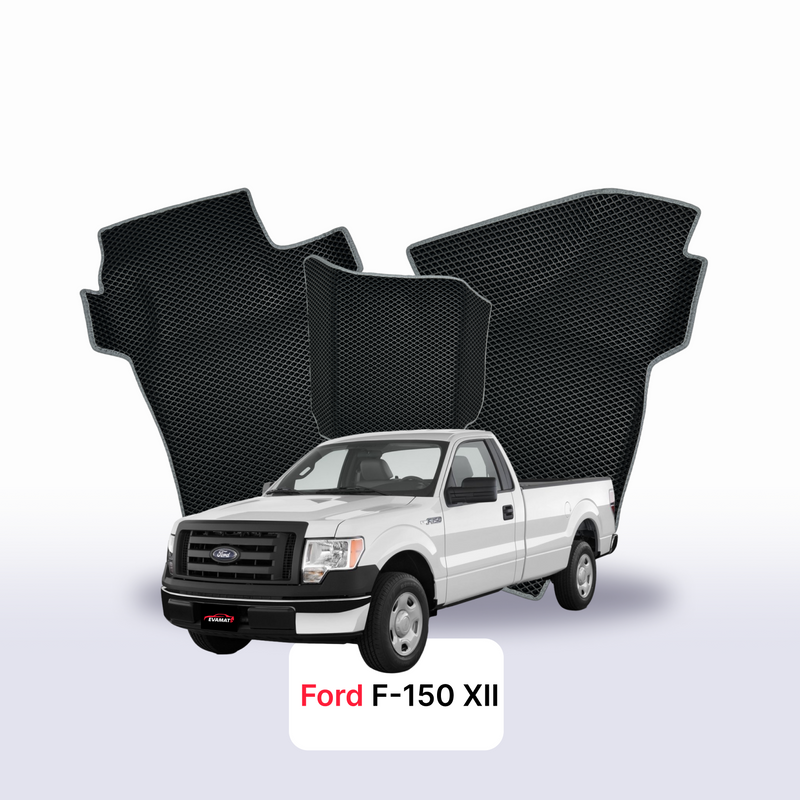 Car mats EVA for Ford F-150 12 gen 2008-2014 year PICK-UP single cabin