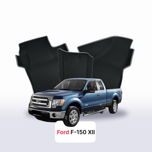 Car mats EVA for Ford F-150 12 gen 2008-2014 year PICK-UP półtorej kabiny