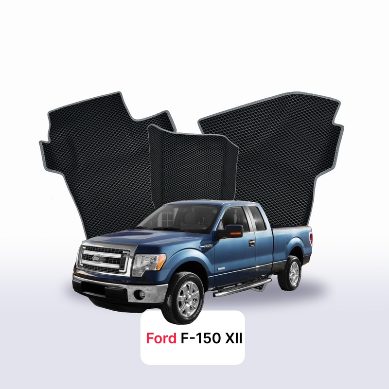 Car mats EVA for Ford F-150 12 gen 2008-2014 year PICK-UP półtorej kabiny