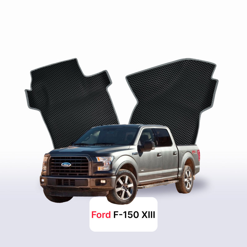 Car mats EVA for Ford F-150 13 gen 2014-2020 year PICK-UP półtorej kabiny