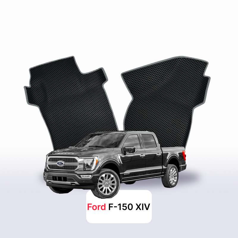 Car mats EVA for Ford F-150 14 gen 2020-2026 year PICK-UP double cabin(SuperCrew)