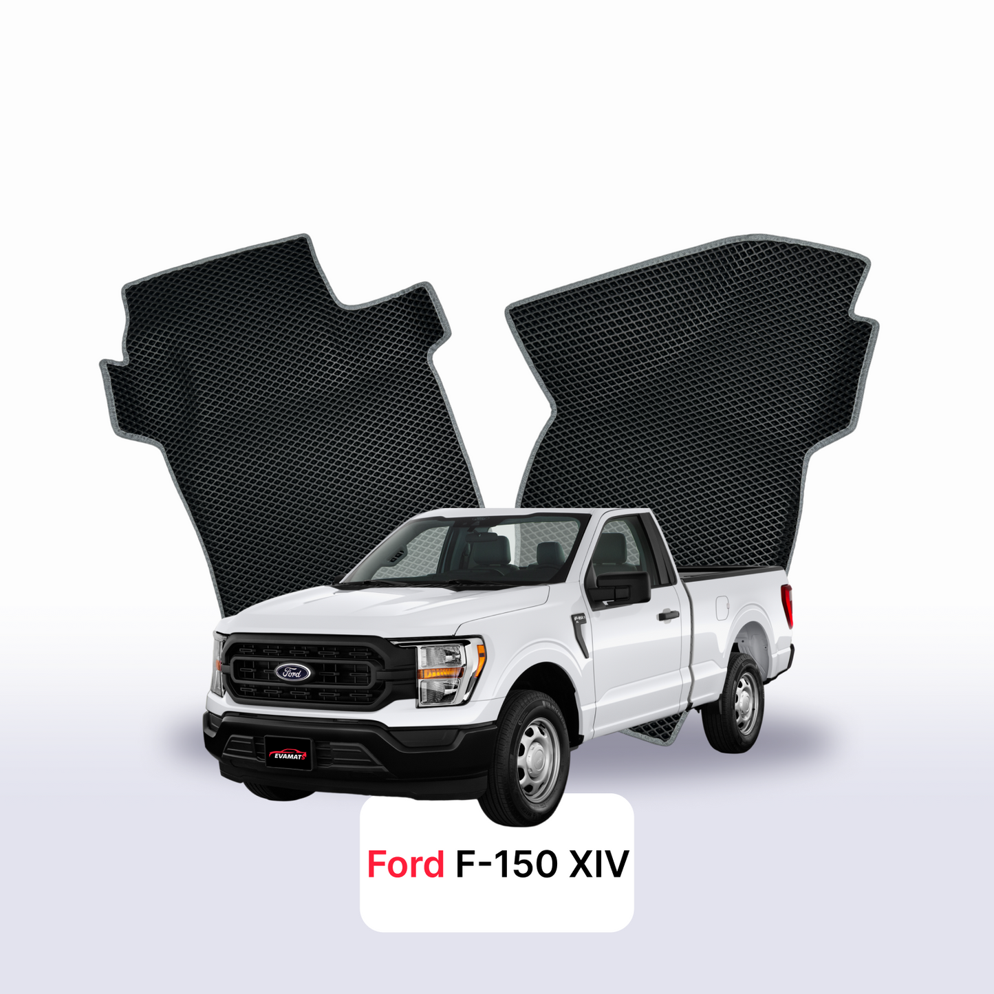 Car mats EVA for Ford F-150 14 gen 2020-2026 year PICK-UP single cabin