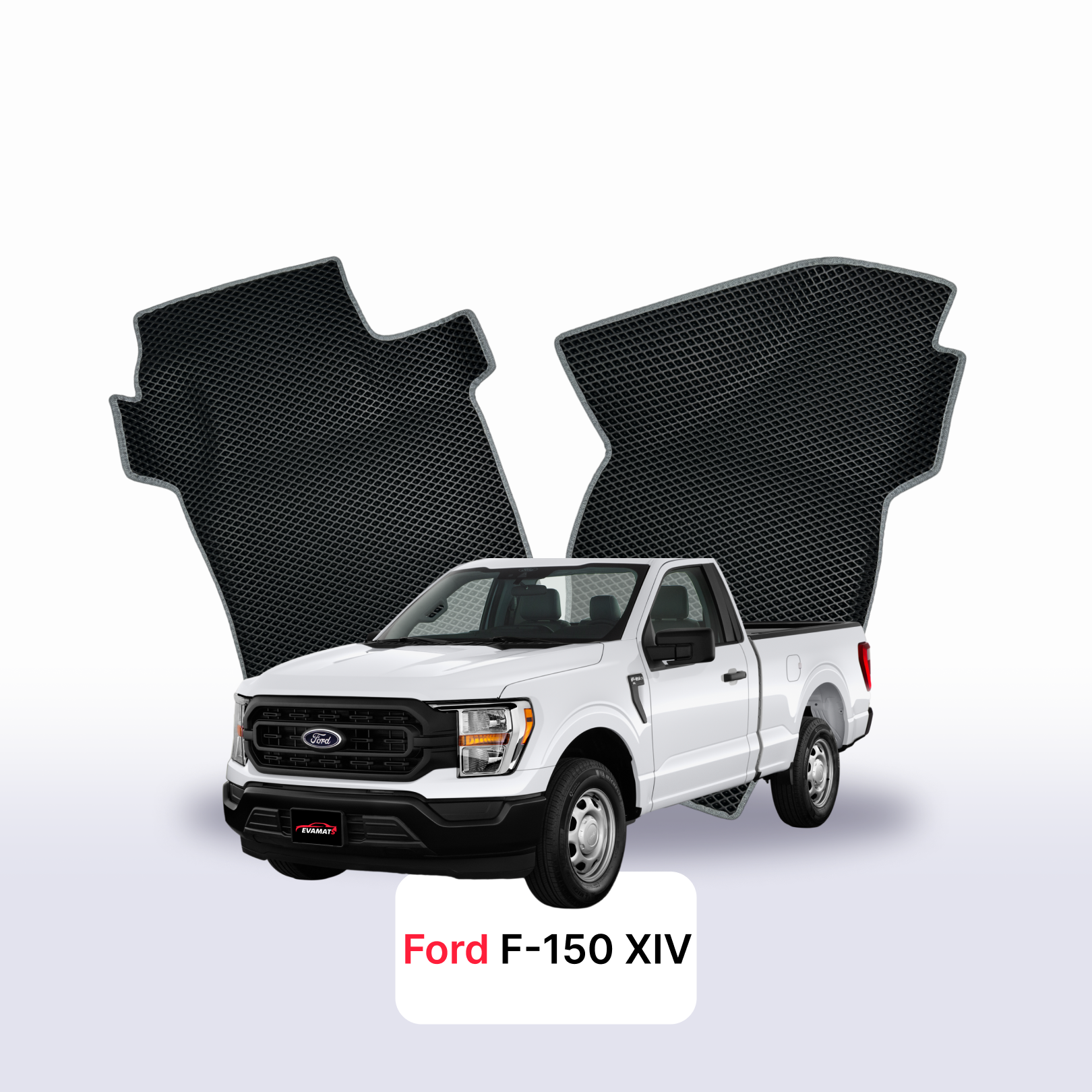 Car mats EVA for Ford F-150 14 gen 2020-2026 year PICK-UP single cabin