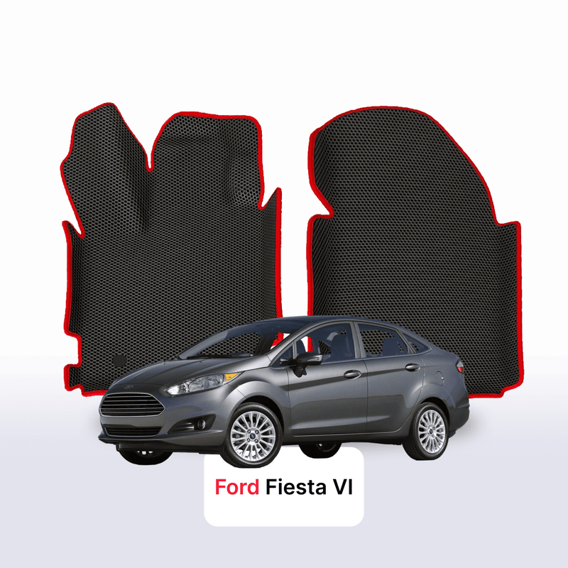 Car mats EVA for Ford Fiesta 6 gen 2008-2017 year SEDAN