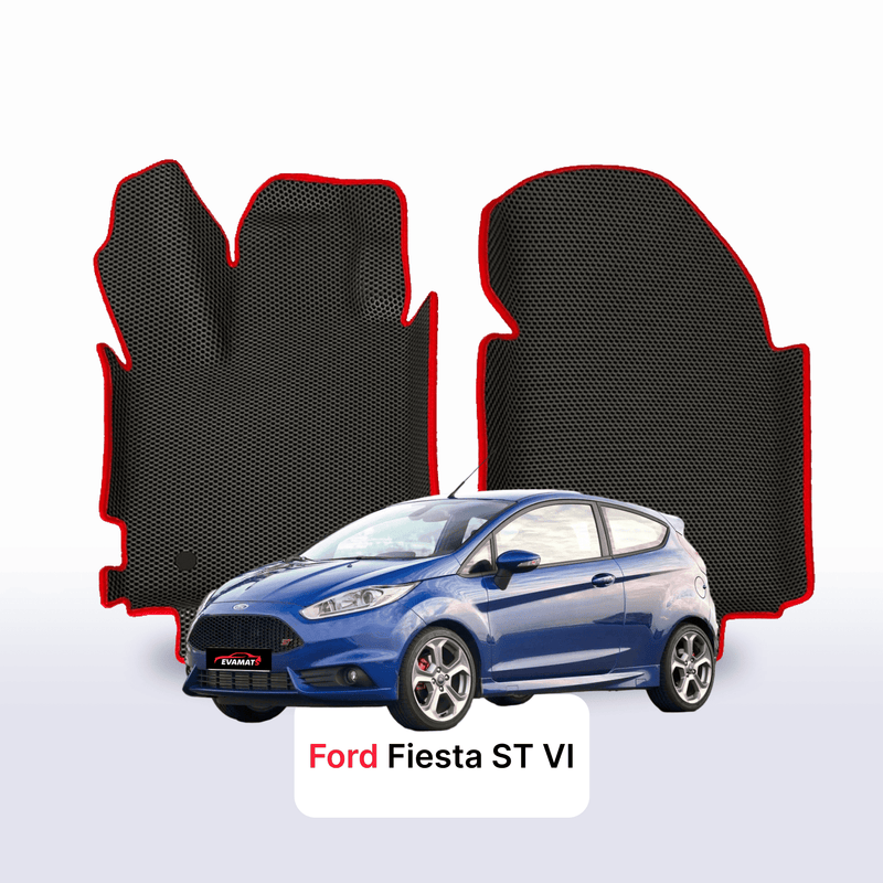 Car mats EVA for Ford Fiesta ST 6 gen 2013-2018 year HATCHBACK 3 door