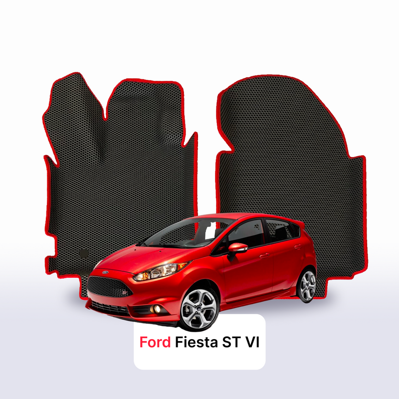 Car mats EVA for Ford Fiesta ST 6 gen 2013-2018 year HATCHBACK 5 door