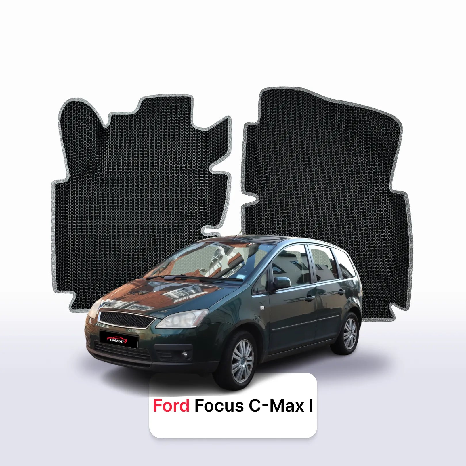 Car mats EVA for Ford Focus C-Max 1 gen 2003-2010 year MINIVAN