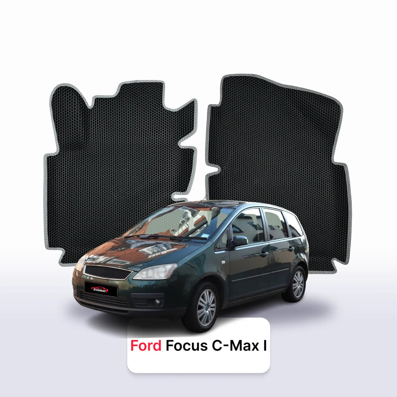 Car mats EVA for Ford Focus C-Max 1 gen 2003-2010 year MINIVAN