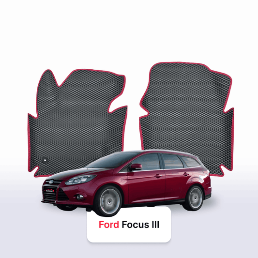 Car mats EVA for Ford Focus(MK3) 3 gen 2010-2019 year STATION WAGON
