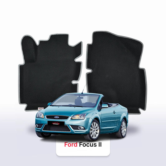 Car mats EVA for Ford Focus(MK2) 2 gen 2004-2011 year COUPE/CABRIO