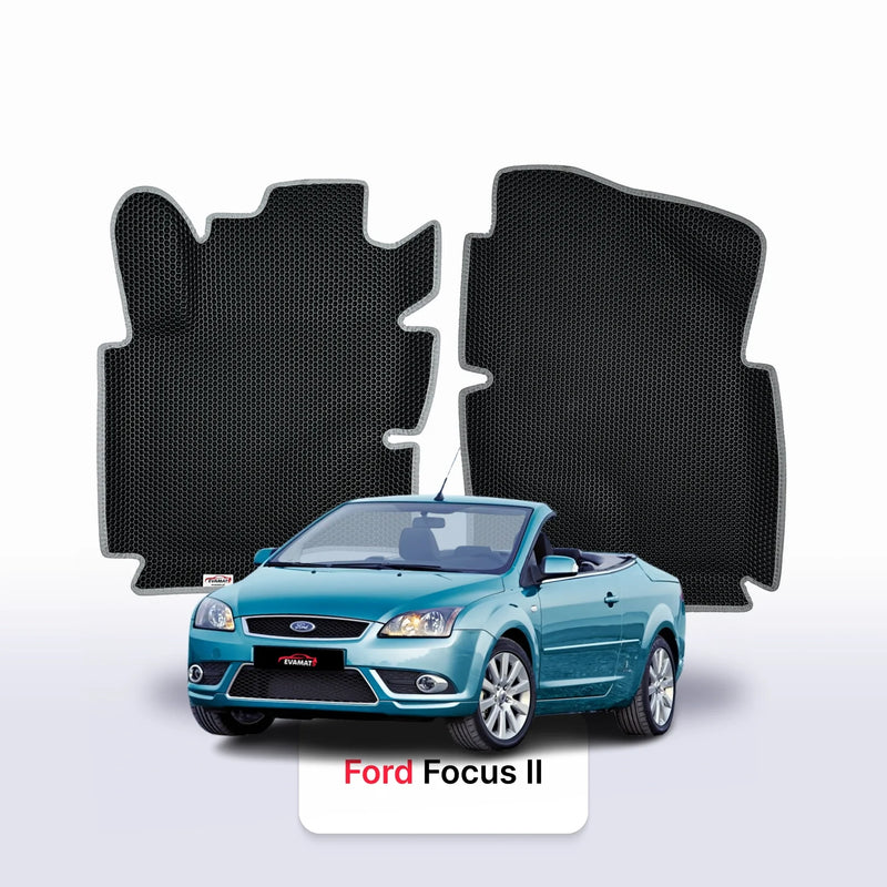 Car mats EVA for Ford Focus(MK2) 2 gen 2004-2011 year COUPE/CABRIO