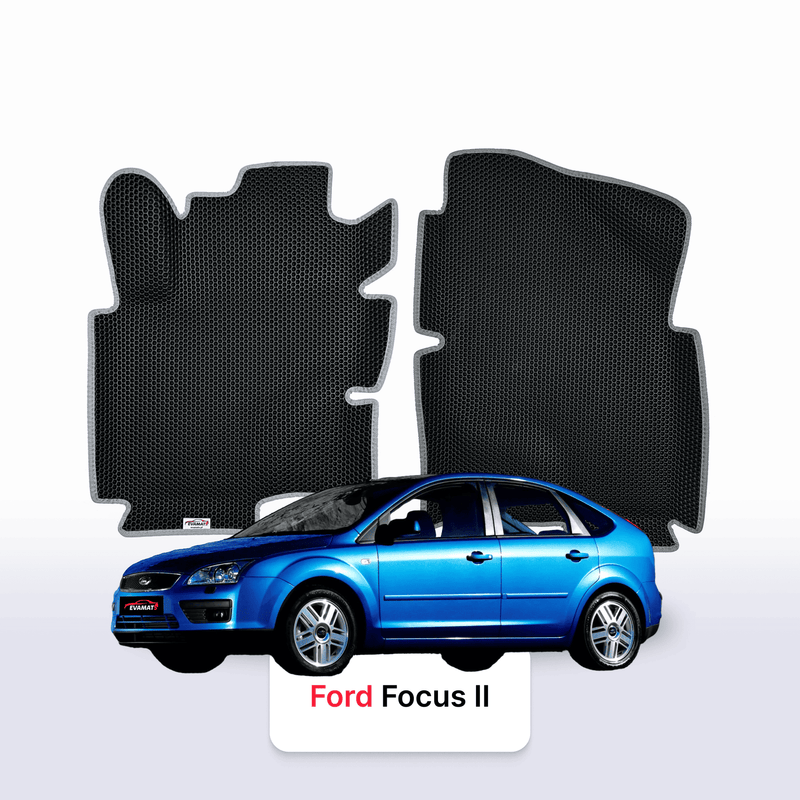 Car mats EVA for Ford Focus(MK2) 2 gen 2004-2011 year HATCHBACK 5 door